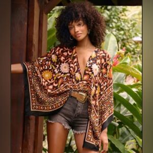 Free People Stylish Black Denim Women's Shorts